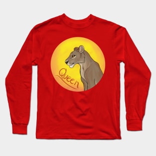 Queen Lioness Long Sleeve T-Shirt